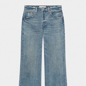 Aritzia Farrah Hi-rise Wide Jean Denim